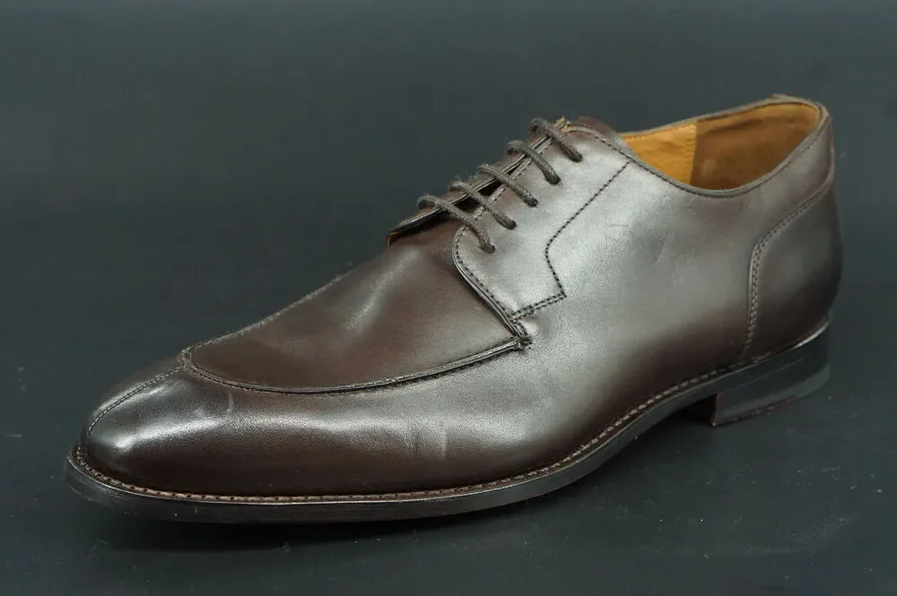 Allen Edmonds Watson Split Toe Derby Oxford Men Shoes Size 12 Brown New $395